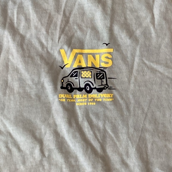 Vans Men’s Green Graphic T-Shirt Size L - Picture 2 of 7